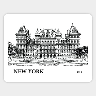 New York State USA Sticker